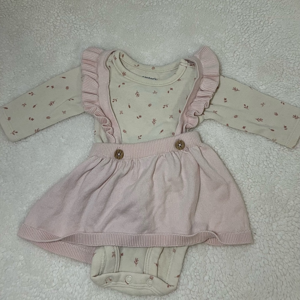 Carters 2-piece long-sleeve bodysuit & sweater knit jumper set - Picture 6 of 7